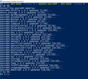 Update-AzureRM